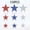 #204-Multicolor, variant on Cheapark Three Color Solid Star Foam Stickers Decorative Decals For Window Cup Surface And Holiday Gift Craft Decoration