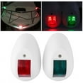 thumbnail image 2 of DC12V-24V 3W LED LED Bow Light, Navigation Light, Sailing Signal Lights For Pontoon Marine Black,White, 2 of 8