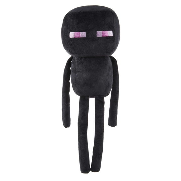 Minecraft Plush Enderman Character 8-in Plush Soft Doll, Video Game-Inspired Collectible Toy