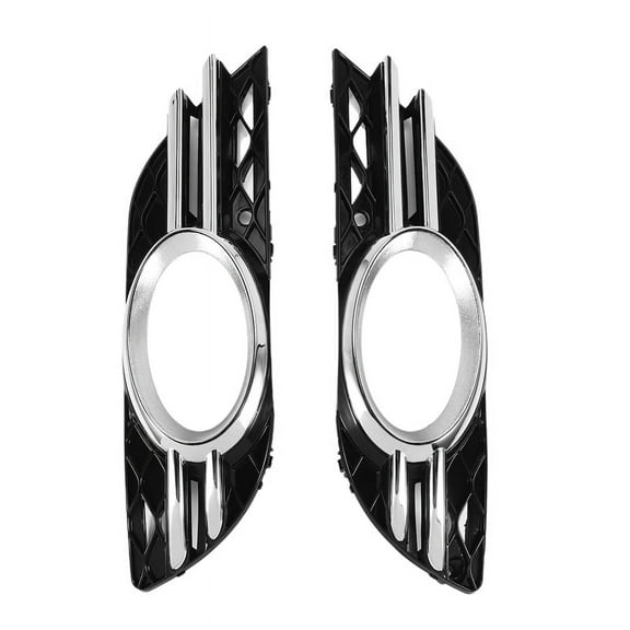 Car Front Fog Light Grill Chrome Trim Cover Set for E-Class W211 07-09 A2118851174 A2118851274