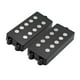 thumbnail image 5 of 1 de 5 Cuerdas de Recogida Silenciosa Negra para Reemplazo de Guitarra Bajo Precision P, 5 of 9