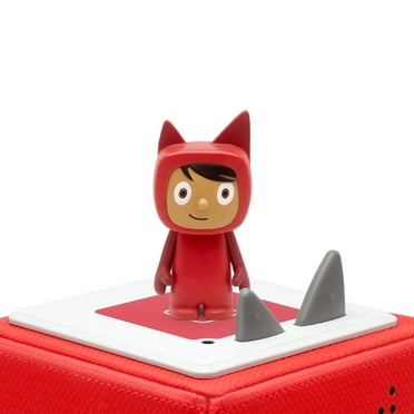 Creative-Tonie Red/Medium, Audio Play Figurine for Portable Speaker, Small, Red, Plastic