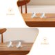 thumbnail image 3 of NUOLUX 6Ud De Repuesto Para Cajones Con Polea De Nylon Para Puertas Y Muebles, 3 of 8