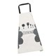 thumbnail image 1 of Delantal lavable y estampado de tenedor sweethay a prueba de agua para adultos cocina restaurante gris, 1 of 6