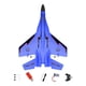 thumbnail image 5 of Avión RC EVA de control remoto, avión de 2 canales, juguetes voladores para exteriores, anticolisión Azul, 5 of 9