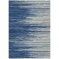 thumbnail image 2 of Addison Rugs Chantille Indoor/Outdoor Transitional Stripes Navy Washable Rectangle Rug, 8' x 10', 2 of 6