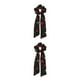 thumbnail image 1 of Guardurnaity Tocados vintage de moda para mujeres: destaque entre la multitud Ampliamente pequeña Banda para el cabello largo y fresco 142F flor 142F flor negra 2Conjunto, 1 of 6