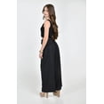 thumbnail image 3 of Pantalon Palazzo Roman Fashion /Juvenil, 7419 (Negro) negro EG, 3 of 5