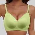 thumbnail image 1 of TINZ Comfortable Seamless Full Coverage Bra For Women Wireless Bras With Soft Support Regular And Plus Size Bras Sports Bras for Large Busted Women Running Bras for Women, 1 of 8