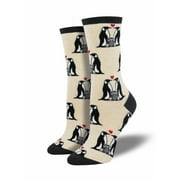 Ladies Penguin Love Graphic Socks