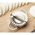 thumbnail image 3 of Dumpling Maker, Dumpling Press, Empanada Press, 304 Stainless Steel Dumpling Mold, Pot Stickers Pie Ravioli Dumpling Wrappers Molds, Chinese Dumpling Skin Cutter and Press Mold, 3 of 7