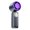 Grey, variant on Ergonomic Handheld Fan Cooling Fan Rechargeable Battery Suitable for Outdoor Travel and Home Use with Adjustable Speeds