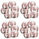 thumbnail image 1 of 24x Farolillos de Papel de Flores de Rojo de 12 Pulgadas, Lámpara de Papel Japonesa China Redonda, 1 of 5