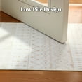 thumbnail image 5 of Sonive 4'x6' Area Rug Carpet for Bedroom, Machine Washable Water Resistant Low Pile Non Slip Carpet, Soft Vintage Accent Rug for Living Room, Nursery, Home Office, (Beige Boho, 48"x72"), 5 of 6
