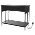 thumbnail image 7 of Fish Tank Stand with Power Outlet 40-50 Gallon, Metal Aquarium Stand with Drawer Storage, Heavy Duty Fish Tank Table Suitable for Turtle, Reptile Terrarium, 660LBS Capacity, 7 of 7