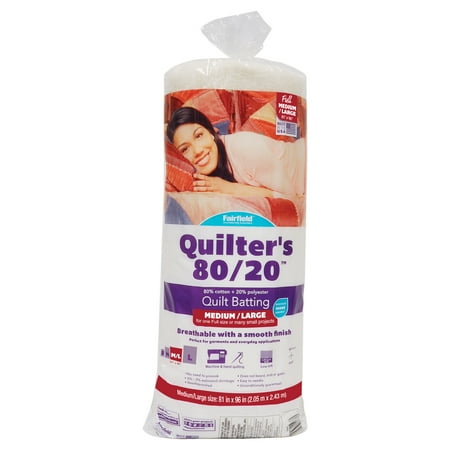 Quilters 80/20™ Batting by Fairfield™, 81" x 96"