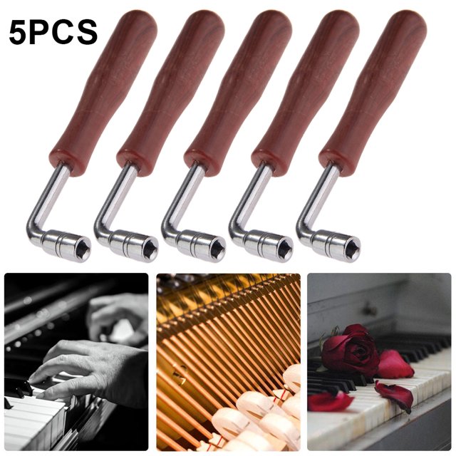 Afinador Piano Punta Pin Cuerda Llave Inglesa Herramienta Reparación para Guzheng