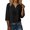 Black, variant on Linen T Shirts For Women Boho Tunic Tops For Women Cotton Tee Shirts For Women Beach Shirts For Women Cotton Tunic Blouses For Women Fitted Tops For Women Gauze Shirts Womens Gauze Tops