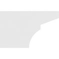 thumbnail image 3 of Ekena Millwork 4"W X 10"H X 16"L Standard Monterey Architectural Grade PVC Rafter Tail, 3 of 4