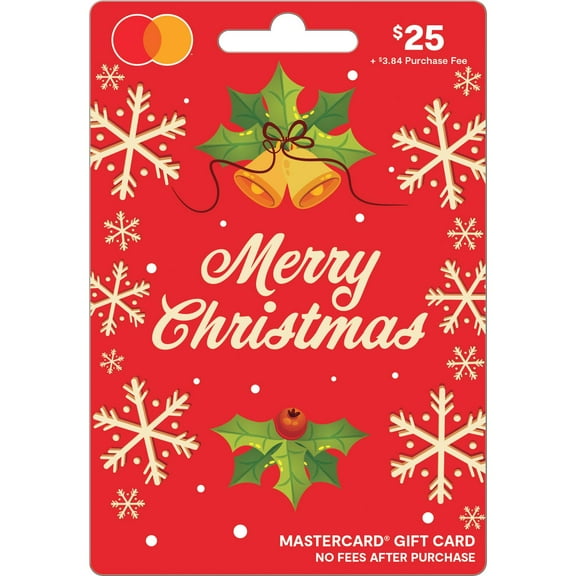 $25 Mastercard® Berry Red (plus $3.84 Purchase Fee)
