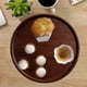 thumbnail image 3 of cldepot Bandeja lavable para servir pan de desayuno y postres para el hogar, ideal para la cocina. 10 pulgadas, 3 of 8