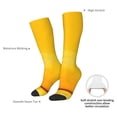 thumbnail image 4 of Fotbe Yellow Lemon Calcetas Divertidas Estampadas para Hombre y Mujer, Calcetas de Algodón hasta la Rodilla para Caminar, Correr, Enfermería y Embarazo, 4 of 6