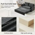thumbnail image 2 of 59.5inch Pull Out Sofa Bed,corduroy Convertible Sleeper Sofa Couch,Side Storage,and USB/C-TYPE Charging Ports Chair for Living Room,Bedroom,Apartment, 2 of 5