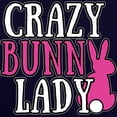 thumbnail image 3 of CafePress - Crazy Bunny Lady - Pullover Hoodie, Classic & Comfortable Hooded Sweatshirt, 3 of 4