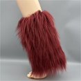 thumbnail image 1 of Women's Imitation Wool Boot Covers Mid-Length Plush Socks and Leg Covers 40CM, 1 of 1