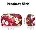 thumbnail image 5 of Cherry Digital Bag with Oxford Fabric, Waterproof and Protective, 5.9x9.44x3.14 in, for Hard Drive Bags, Storage Box, Cord Travel Organizer, Cable Organizer Bag, 5 of 6