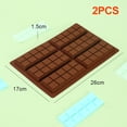 thumbnail image 2 of Silicone Molds, Deep Chocolate Bar Mold For Homemade Chocolate Bars, Protein And Energy Bar Mold, Flexible Nonstick Food Grade Silicone Easy Demold, Perfect For Everyday Snacking, 2 of 5