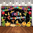 thumbnail image 6 of Vjnyvs Mexican Fiesta Party Decorations Colorful Cinco De Mayo Carnival Photography Background Mexico Fiesta Theme Bday Festival Banner Supplies Photo Booth Prop, 6 of 7