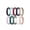 Pack C: Black, AW-Light Blue, AW-Burgundy, AW-Midnight Blue, AW-Nude, AW-Lavender, AW- Dark Green, AW-Pine Green, AW-White, AW-Sand Pink, variant on Women Breathable Silicone Bridal Rings Sets For Her, Wedding Bands - 4mm Wide, 1.5mm Thick - 1-10 Variety Multipack