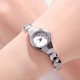 thumbnail image 3 of Reloj de cerámica de marca superior de lujo para mujer, reloj de cuarzo impermeable Simple, reloj de negocios elegante para mujer, reloj de vestir para mujer, 3 of 5