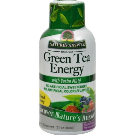 (4 Bottles) Nature's Answer Green Tea Extract, 1 Fl
