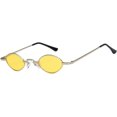 thumbnail image 1 of GFDYREE Unisex Sunglasses Retro Red Drive Holiday Oval Non-Polarized UV400, 1 of 4