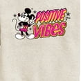 thumbnail image 3 of Disney - Positive Vibes - Toddler & Youth Crewneck Fleece Sweatshirt, 3 of 5
