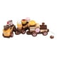 thumbnail image 3 of Juguetes de pastel de tren de madera, juego de cocina, juego de simulación, accesorios de comida educativos tempranos para niño y niña, regalo de yotijar Juegos de cocina, 3 of 10
