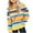 Multicolor-17, variant on Riecok Hooded Sweatshirt Girls Long Sleeve Round Neck Stripe Printed Kids Cute Pullover Top Clothes for Girls and Boys Multicolor-9 9-10 Years