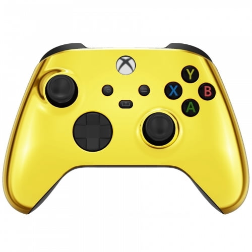 Xbox Series / One / X / S Wireless Bluetooth Controller Custom Chrome Gold  - Walmart.com