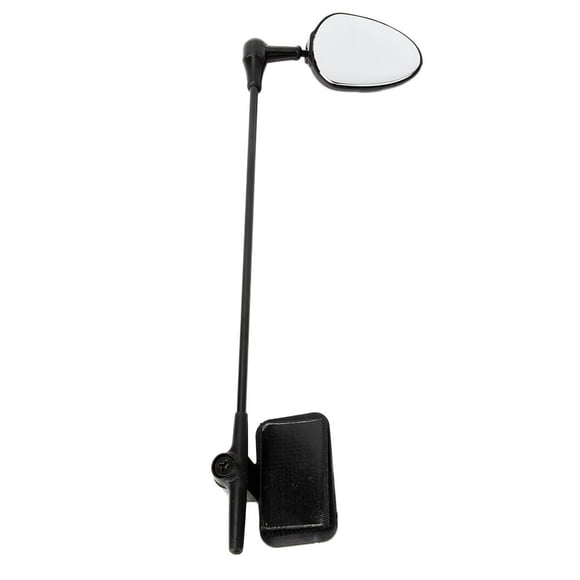 Qiilu Rearview Mirror,ABS Universal Adjustable Bike Bicycle Cycling Riding Mirror Helmet Rearview Rear View Glasses, Bike Rear View Glasses