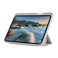 thumbnail image 5 of Allytech iPad mini 6 Case, Trifold Stand Ultra Slim Fit Lightweight Shockproof Magnetic Detachable Back Cover Auto Sleep Wake Smart Shell Case for Apple iPad mini 6th Generation 8.3" 2021, Gray, 5 of 9
