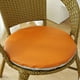 thumbnail image 3 of Cojín redondo grueso para silla, antideslizante, impermeable, con espuma viscoelástica para taburetes de cocina y bar. Soporte cómodo. Aestivo | Naranja | AESTIVO, 3 of 6