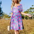 thumbnail image 4 of Copia de Copia de CRES Laberinto - Camino Corto 4 Vestido de Manga Corta vestidos para mujer vestidos con mangas largas, 4 of 7