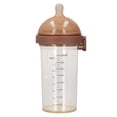 thumbnail image 1 of Biberón Para Bebés, Biberón Para Bebés Con Tapa Abatible Marrón De 240 Ml Para El Hogar, 1 of 7
