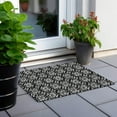 thumbnail image 6 of Addison Rugs Chantille Indoor/Outdoor Transitional Floral Black Washable Rectangle Rug, 1'8" x 2'6", 6 of 6