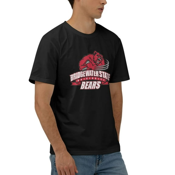 Bridgewater State University Men'S 170g Combed Cotton Short Sleeve T-Shirt