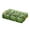 Green-Six grids, variant on Portable Dried Fruit Tray Candy Storage Box Snacks Fruit Tray Nonslip Divided Snacks Fruit Tray With Lid Easy to Use