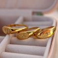 thumbnail image 4 of 2023 New Fashion Angel Number Rings Jewelry For Women 18K Gold Plated Lucky Number Stainless Steel Ring For Girls, 4 of 4