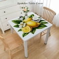 thumbnail image 2 of nygtbtfer Spring Summer Tablecloth Rectangular, Lemon Eucalyptus Table Cover for Party Picnic Dinner Decor, 2 of 7